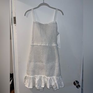 Smocked Mini Dress